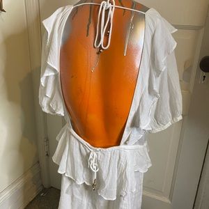 Backless Free People Fairy dress